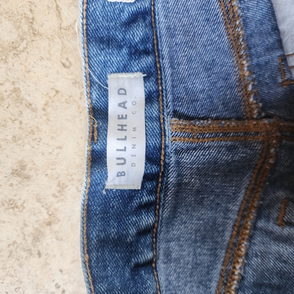 Bullhead Women's Blue Denim Shorts - Picture 2 of 4